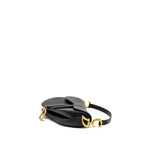 DIOR MEDIUM SADDLE BAG CALFSKIN BLACK GHW