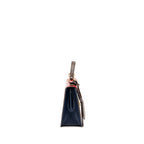 LOUIS VUITTON SPRING STREET BAG PATENT/EPI/MONOGRAM CANVAS RED/DARK BLUE/BROWN GHW