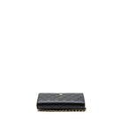 CHANEL CLASSIC WALLET ON CHAIN CAVIAR BLACK GHW (MICROCHIP)