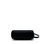 HERMES HERBAG 31 ZIP BAG CANVAS / HUNTER LEATHER BLACK GHW