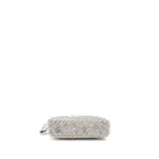 PRADA RE-EDITION SATIN CRYSTAL MINI BAG SILVER SHW