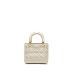DIOR SMALL MY ABCDIOR LAMBSKIN WHITE LGHW