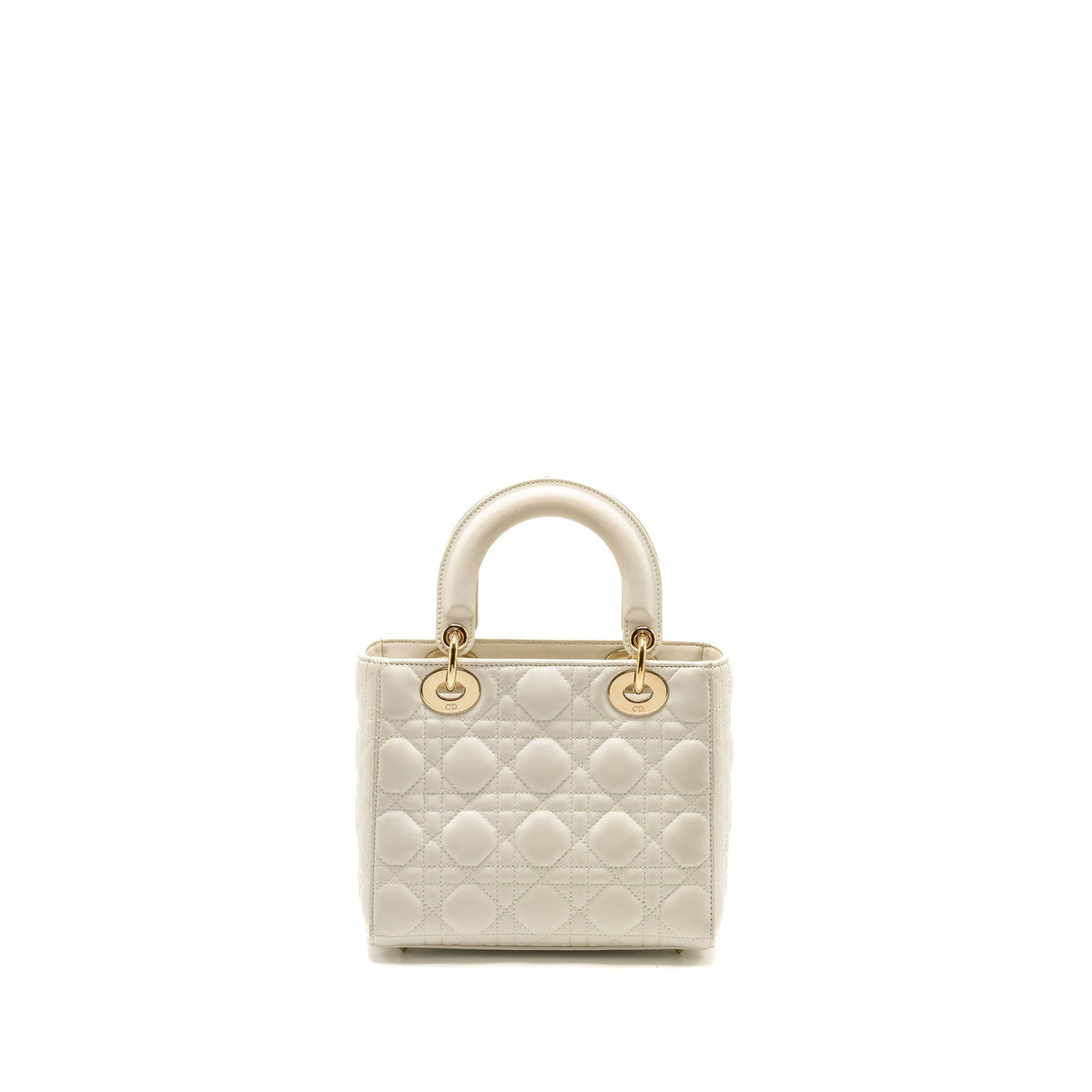 DIOR SMALL MY ABCDIOR LAMBSKIN WHITE LGHW