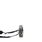 DIOR SAFARI BAG WITH STRAP BLACK OBLIQUE JACQUARD SHW