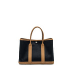 HERMES GARDEN PARTY 30 CANVAS/NEGONDA ALEZAN/BLACK SHW