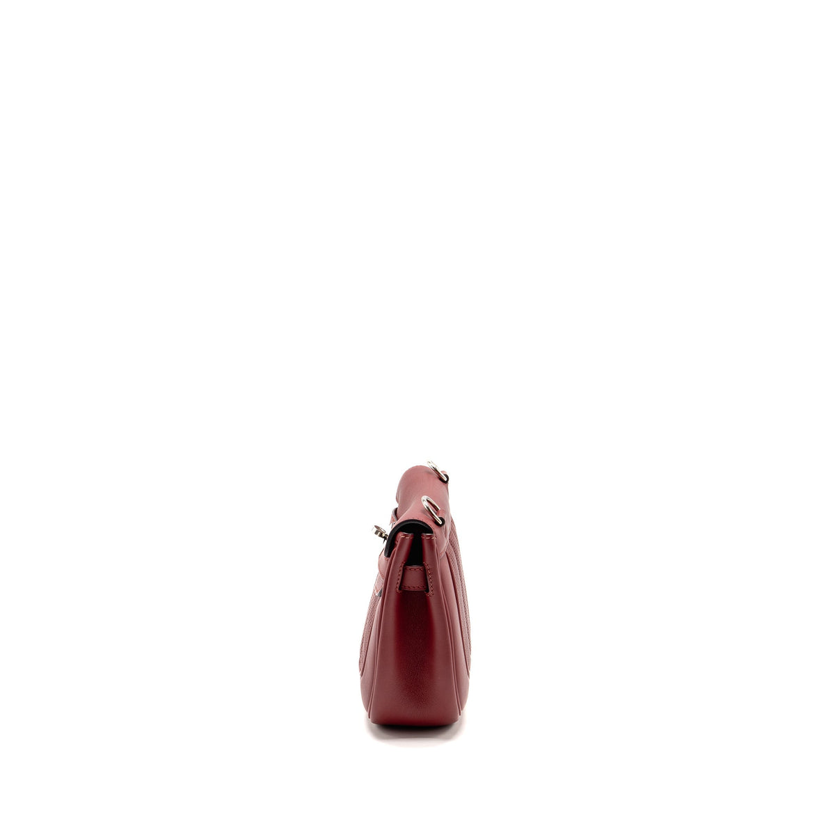 Hermes Berline Mini Swift K1 Rouge Grenat SHW