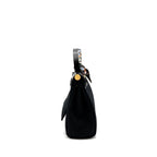 HERMES HERBAG 31 ZIP BAG CANVAS / HUNTER LEATHER BLACK GHW