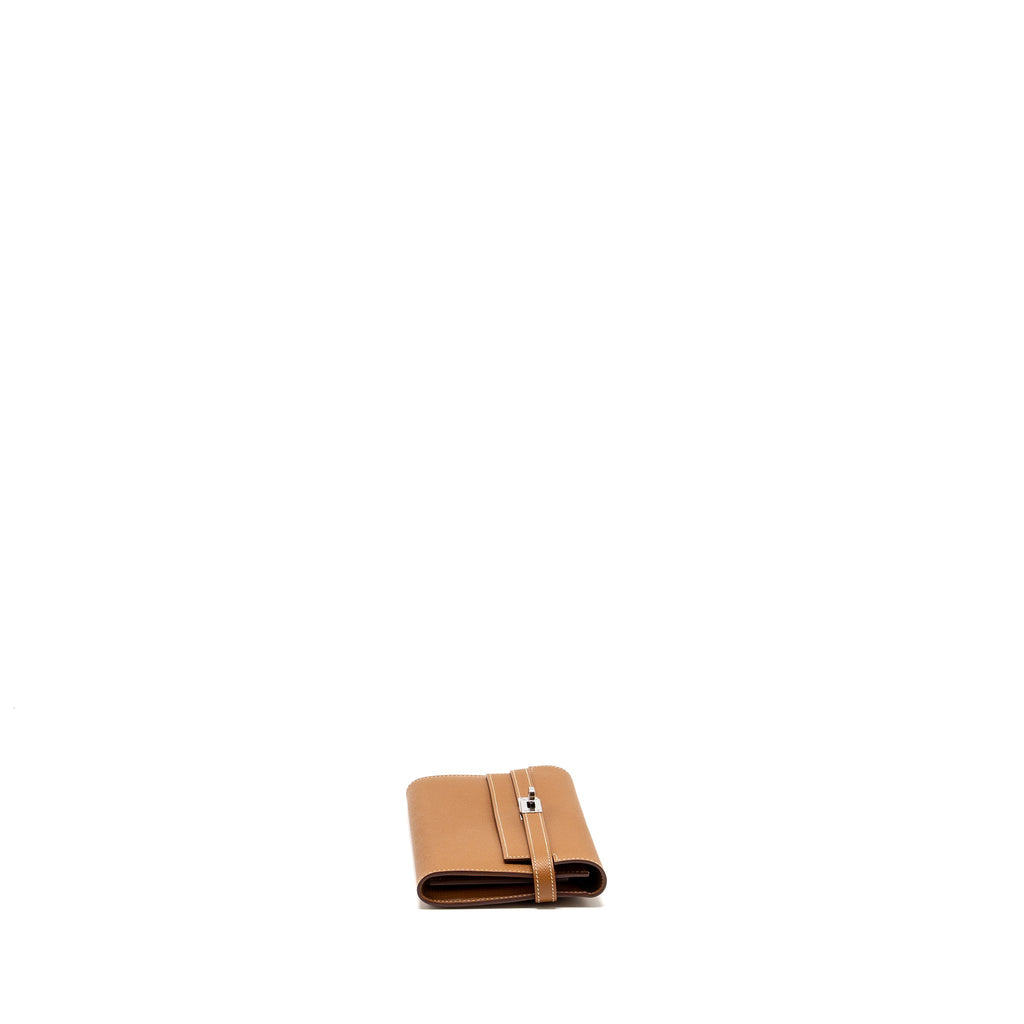 Hermes Kelly Long Wallet Epsom Gold SHW