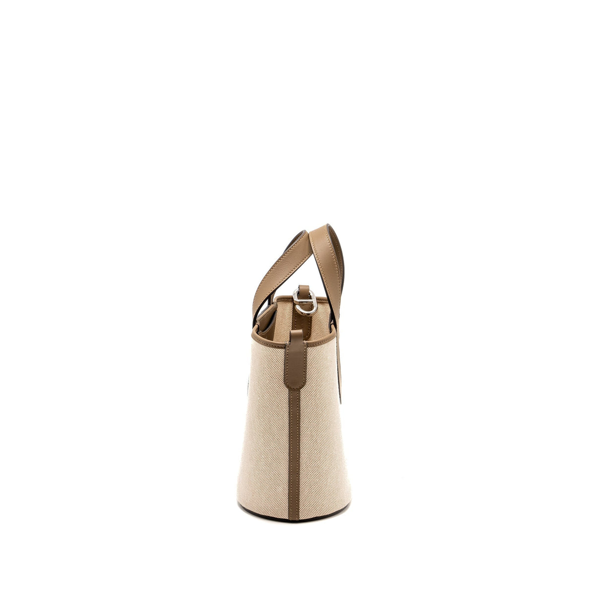 HERMES IN-THE-LOOP 18 BAG CANVAS / SWIFT ECRU-BEIGE/ BEIGE DE WEIMAR SHW