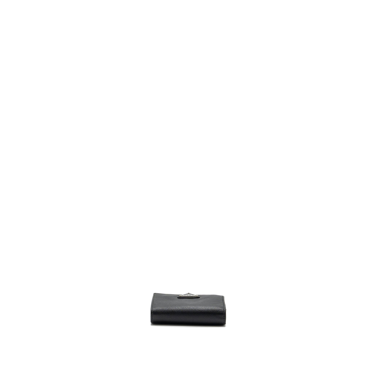 PRADA SAFFIANO WALLET CALFSKIN BLACK SHW