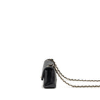 CHANEL MINI RECTANGULAR FLAP BAG LAMBSKIN BLACK LGHW