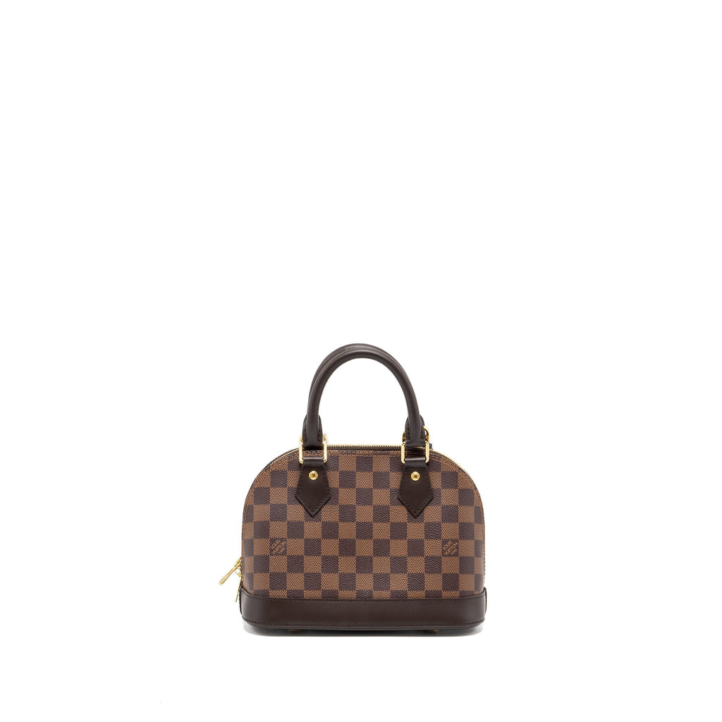 LOUIS VUITTON ALMA BB DAMIER EBENE GHW