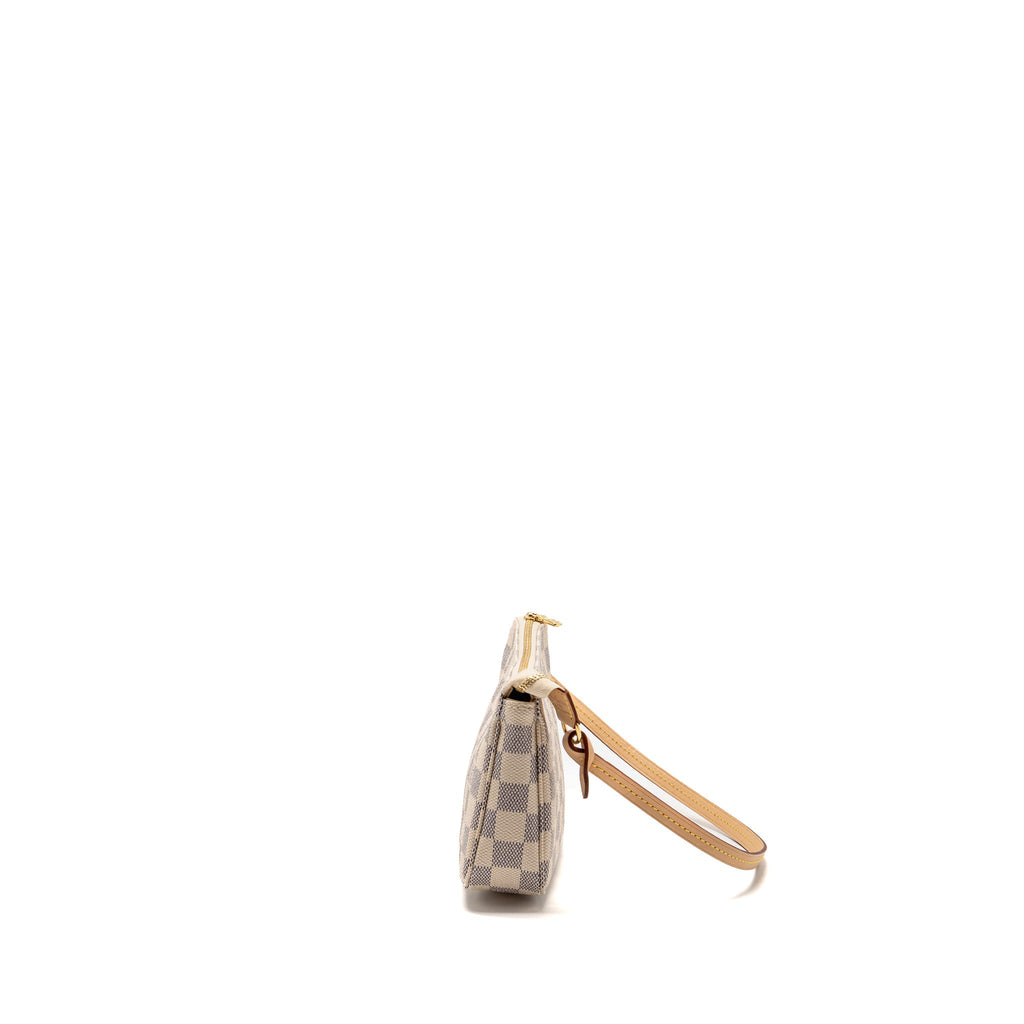 Louis Vuitton Pochette Accessoires Damier Azur Canvas GHW