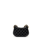 CHANEL 23K SMALL 19 HOBO SHOULDER BAG CALFSKIN BLACK GHW (MICROCHIP)