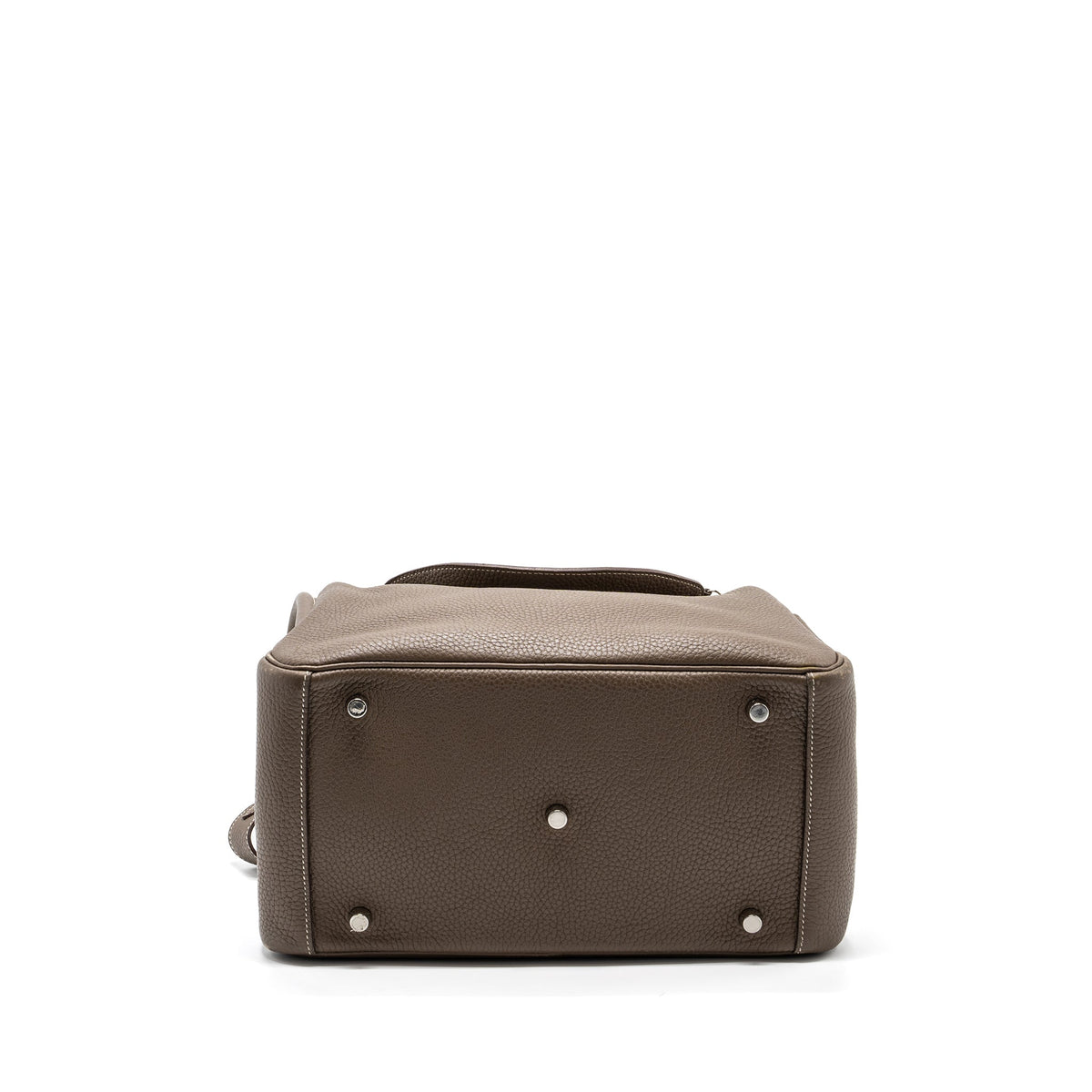 HERMES LINDY 30 CLEMENCE LEATHER ETOUPE SHW