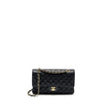 CHANEL MEDIUM CLASSIC DOUBLE FLAP BAG CAVIAR BLACK GHW