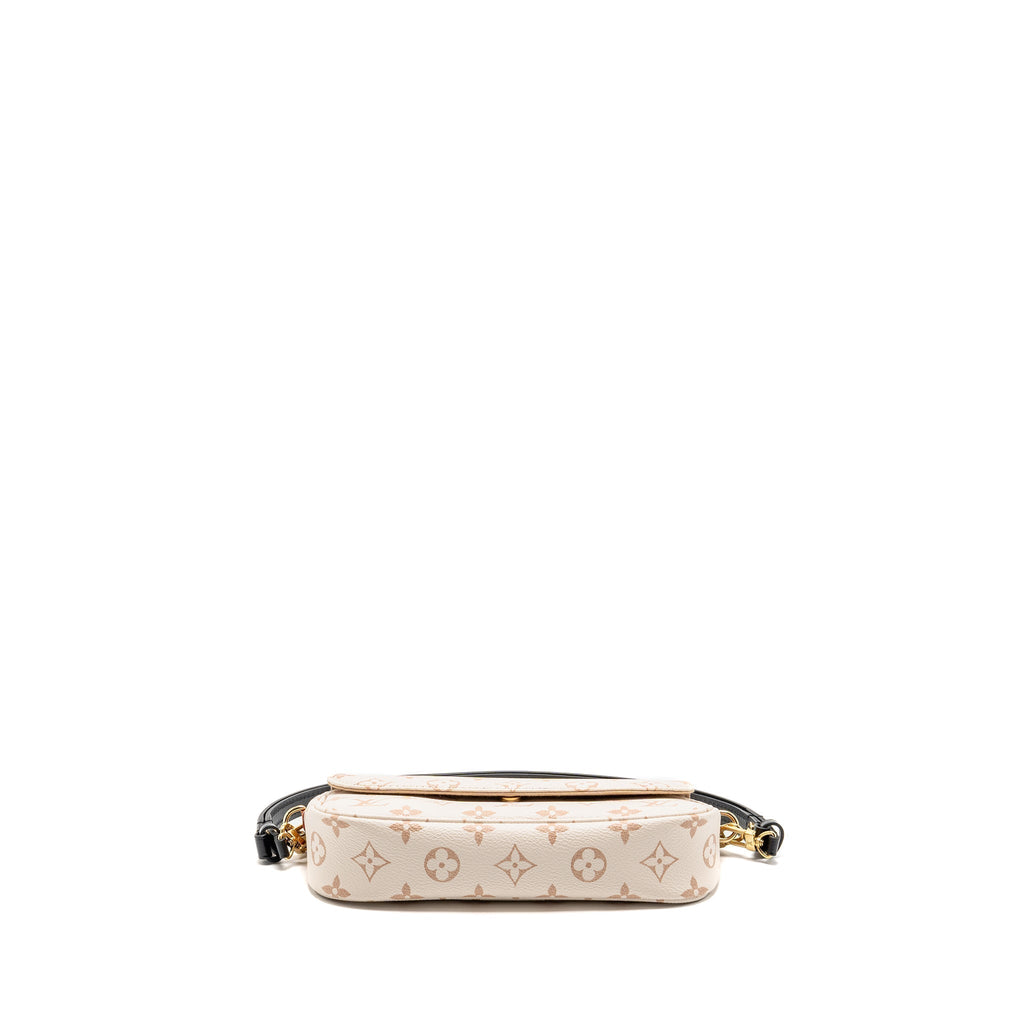LOUIS VUITTON IVY WALLET ON CHAIN MONOGRAM CANVAS BEIGE/ CREAM GHW
