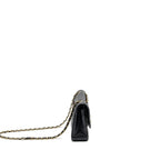 CHANEL MEDIUM CLASSIC DOUBLE FLAP BAG CAVIAR BLACK GHW