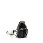 CHANEL TRIPLE PACK DUMA BACKPACK CAVIAR BLACK LGHW (MICROCHIP)