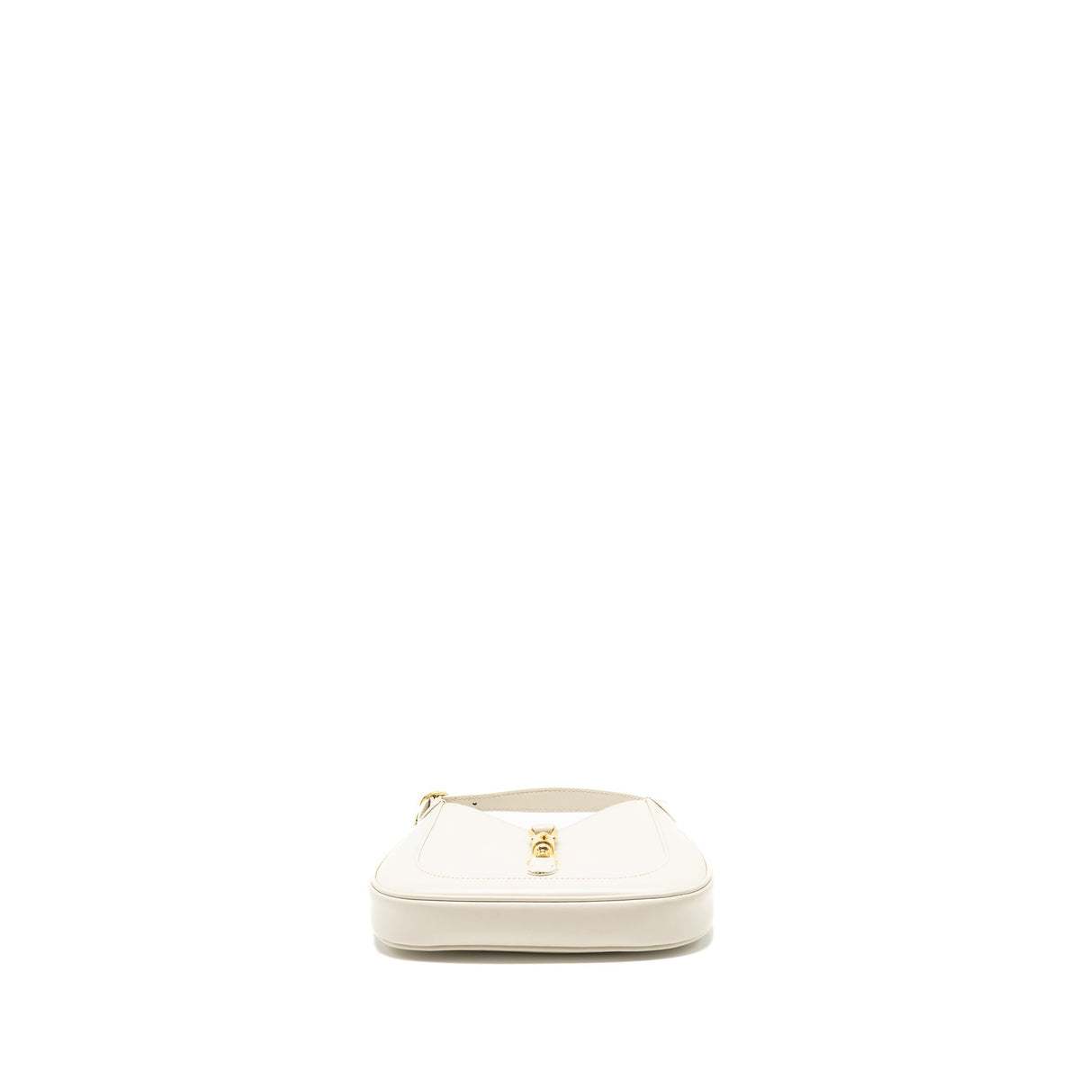 GUCCI JACKIE 1961 MINI SHOULDER BAG CALFSKIN WHITE GHW
