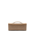BOTTEGA VENETA ANDIAMO CLUTCH LAMBSKIN PINECONE GHW