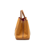 HERMES GARDEN PARTY 36 CANVAS/NEGONDA DUNE-MAGNOLIA/GOLD SHW