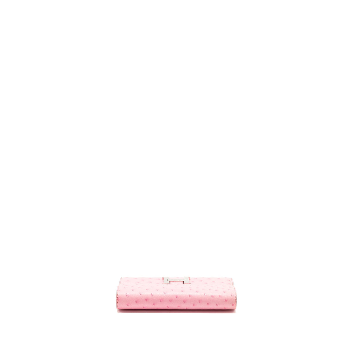 Hermes Constance to go ostrich bubblegum pink SHW