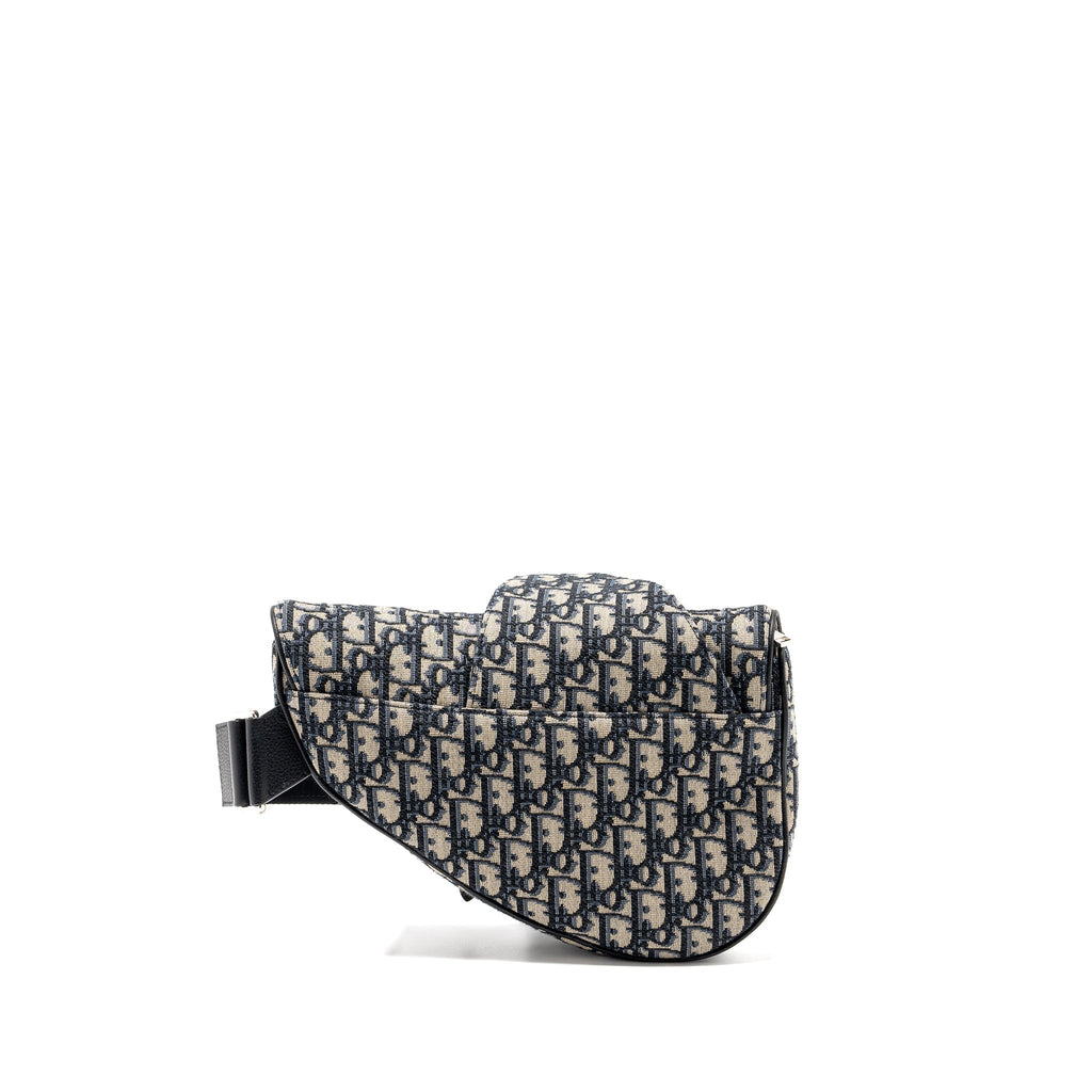 DIOR HOMME SADDLE BAG DIOR OBLIQUE JACQUARD MULTICOLOUR HARDWARE