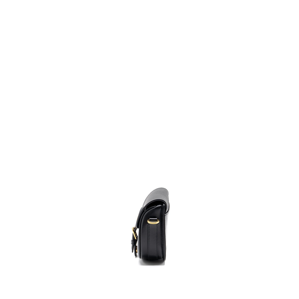DIOR SMALL BOBBY BAG BOX CALFSKIN BLACK GHW
