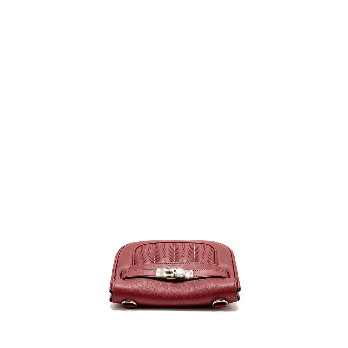 Hermes Berline Mini Swift K1 Rouge Grenat SHW