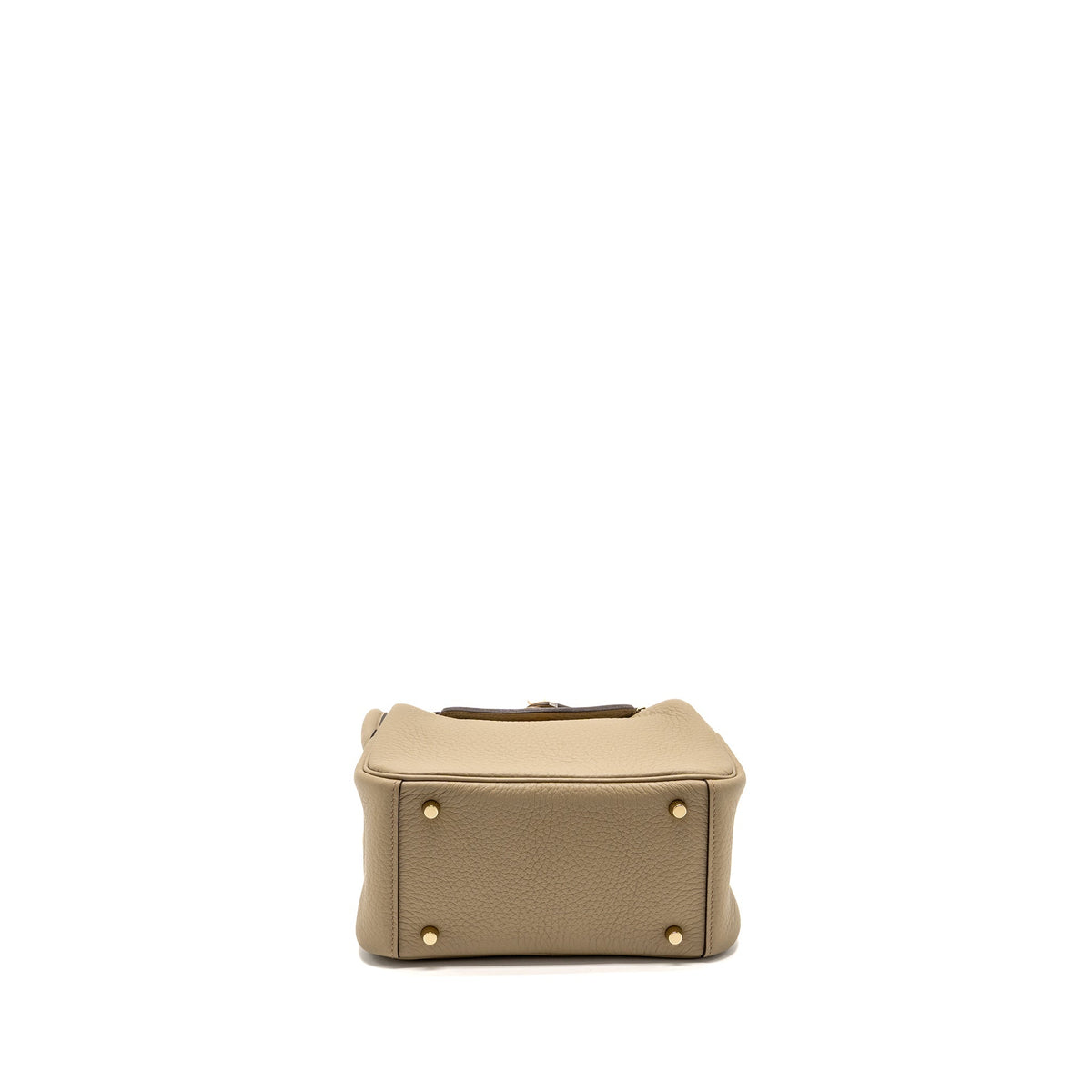 Hermes Mini Lindy II Clemence 8Q Beige Marfa GHW