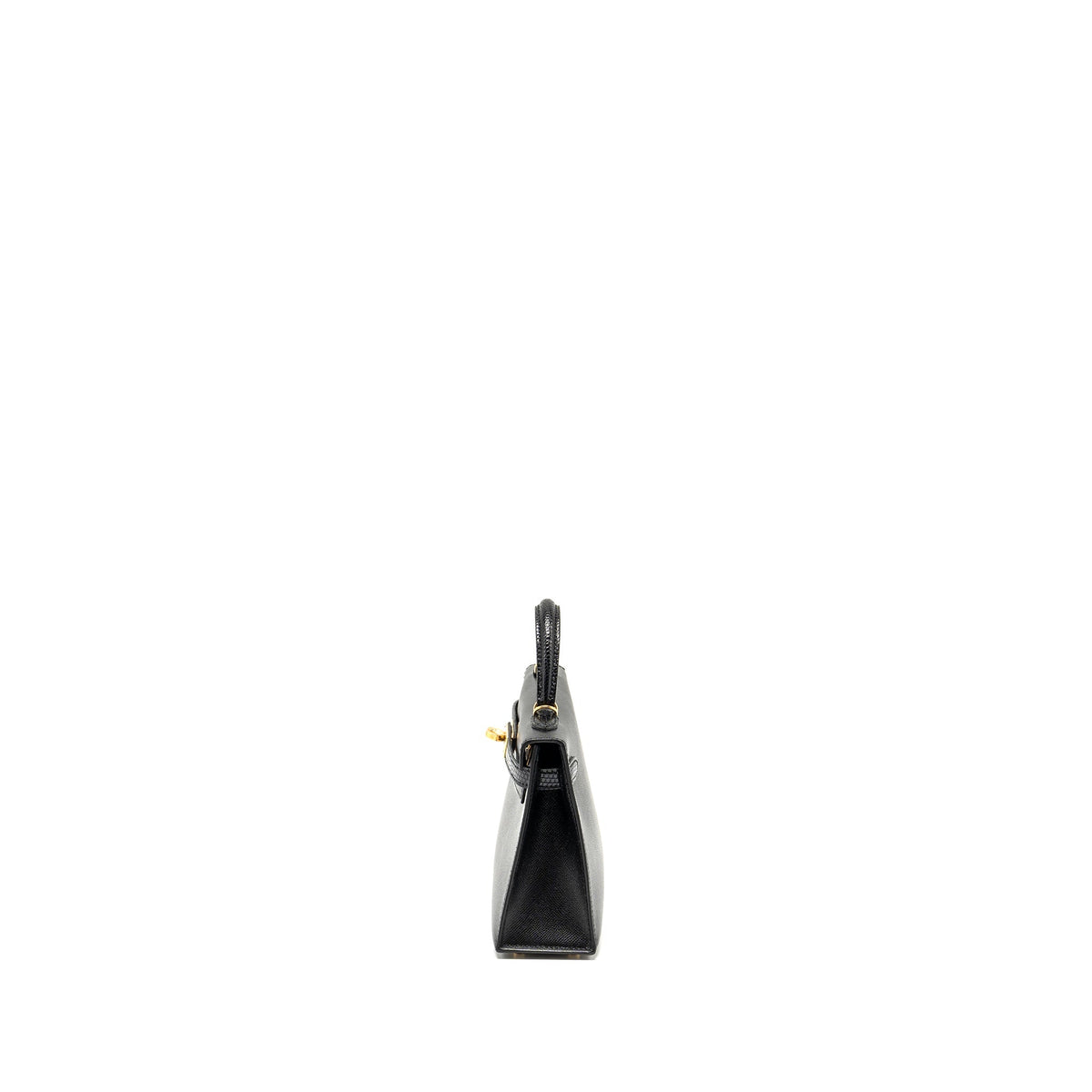Hermes mini kelly II Madame/Lizard touch black GHW