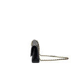 CHANEL MEDIUM CLASSIC DOUBLE FLAP BAG CAVIAR BLACK GHW