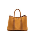 HERMES GARDEN PARTY 36 CANVAS/NEGONDA DUNE-MAGNOLIA/GOLD SHW