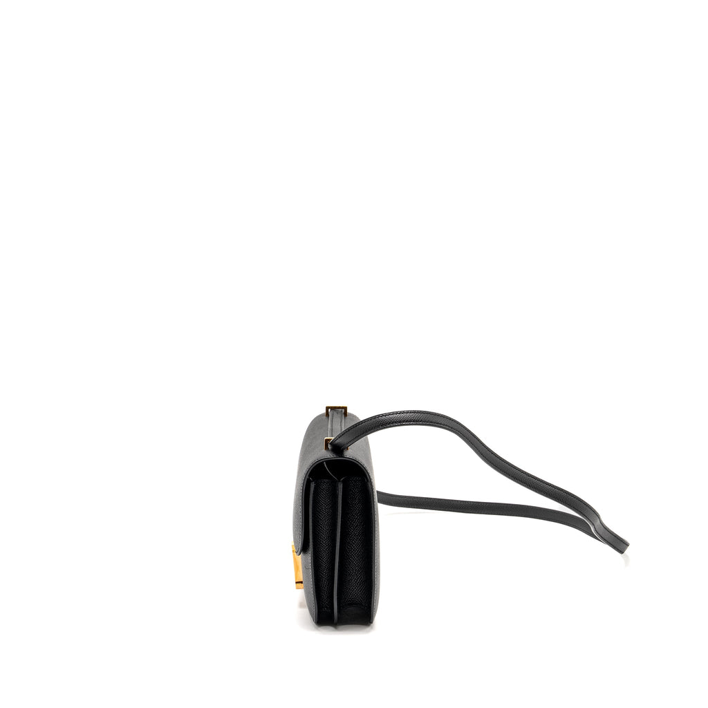 HERMES MINI CONSTANCE EPSOM BLACK RGHW