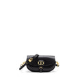 DIOR BOBBY EAST-WEST BAG BOX CALFSKIN BLACK GHW
