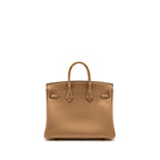 Hermes Birkin 25 Touch Togo/Alligator Mississippiensis Mat Chai LGHW