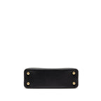 LOUIS VUITTON CAPUCINES MM TAURILLON LEATHER BLACK GHW