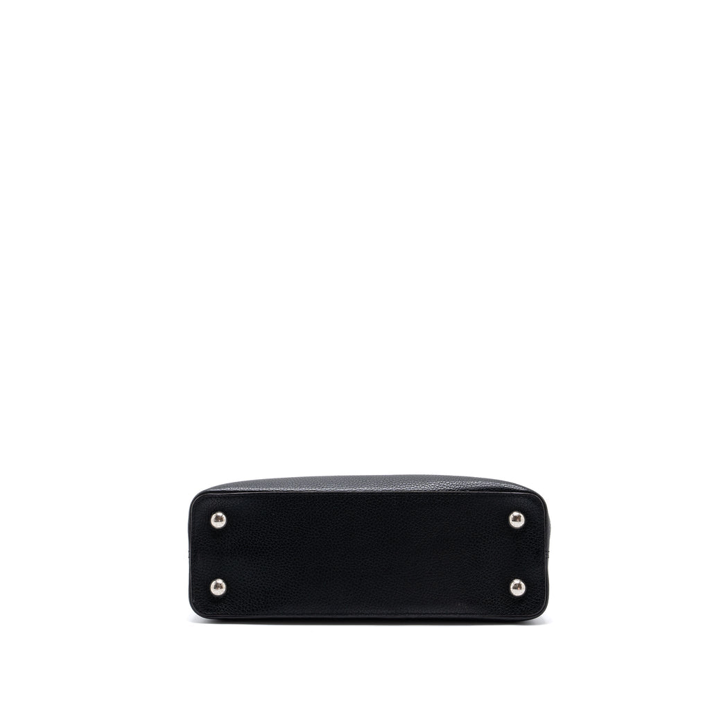 LOUIS VUITTON CAPUCINES PM CALFSKIN BLACK SHW