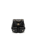CHANEL TRIPLE PACK DUMA BACKPACK CAVIAR BLACK LGHW (MICROCHIP)