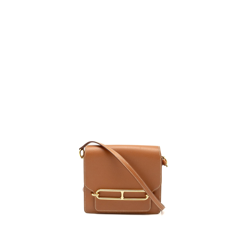 Hermes Mini Roulis Evercolor gold LGHW