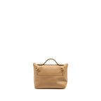 HERMES MINI 24/24 2424-21 BAG EVERCOLOR/SWIFT CHAI/NATA/CUIVRE GHW