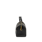 LOUIS VUITTON SPEEDY 25 BANDOULIERE BICOLOR MONOGRAM EMPREINTE BLACK GHW