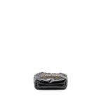 CHANEL 23K MINI 22 BAG SHINY CALFSKIN BLACK GHW (MICROCHIP)