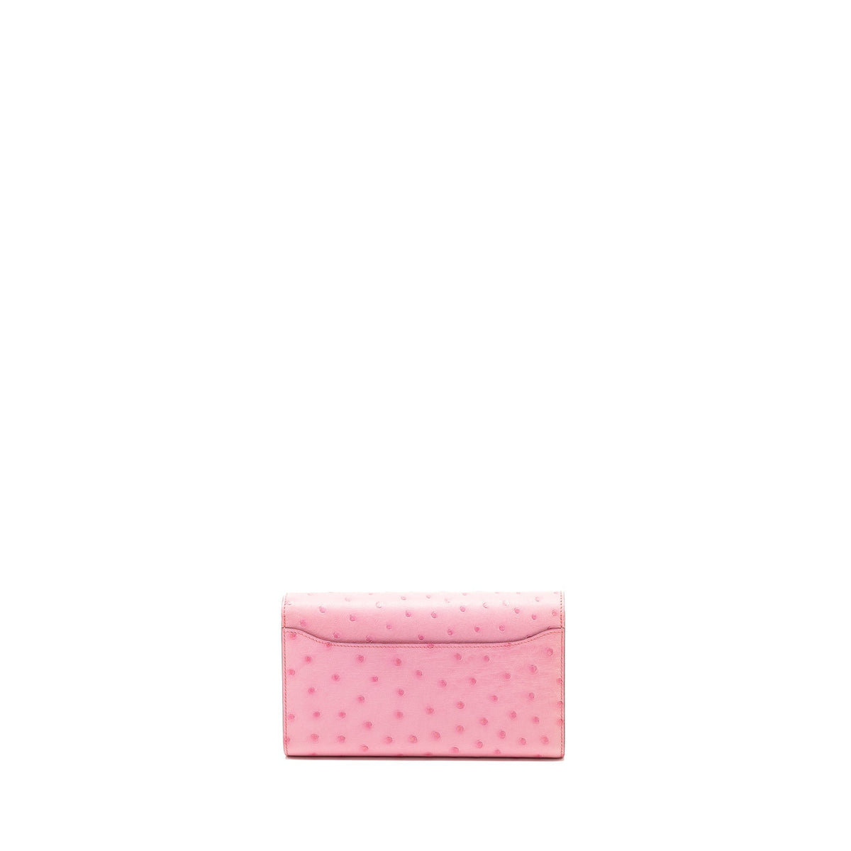 Hermes Constance to go ostrich bubblegum pink SHW