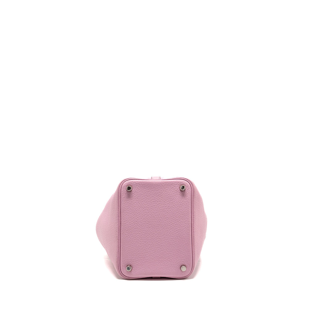 Hermes Picotin 18 Lock Bag Clemence X9 Mauve Sylvestre SHW