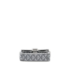 DIOR HIT THE ROAD BAG WITH STRAP DIOR CD DIAMOND CANVAS GREY MULTICOLOUR HARDWARE