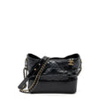 CHANEL MEDIUM GABRIELLE HOBO BAG AGED CALFSKIN BLACK MULTICOLOUR HARDWARE