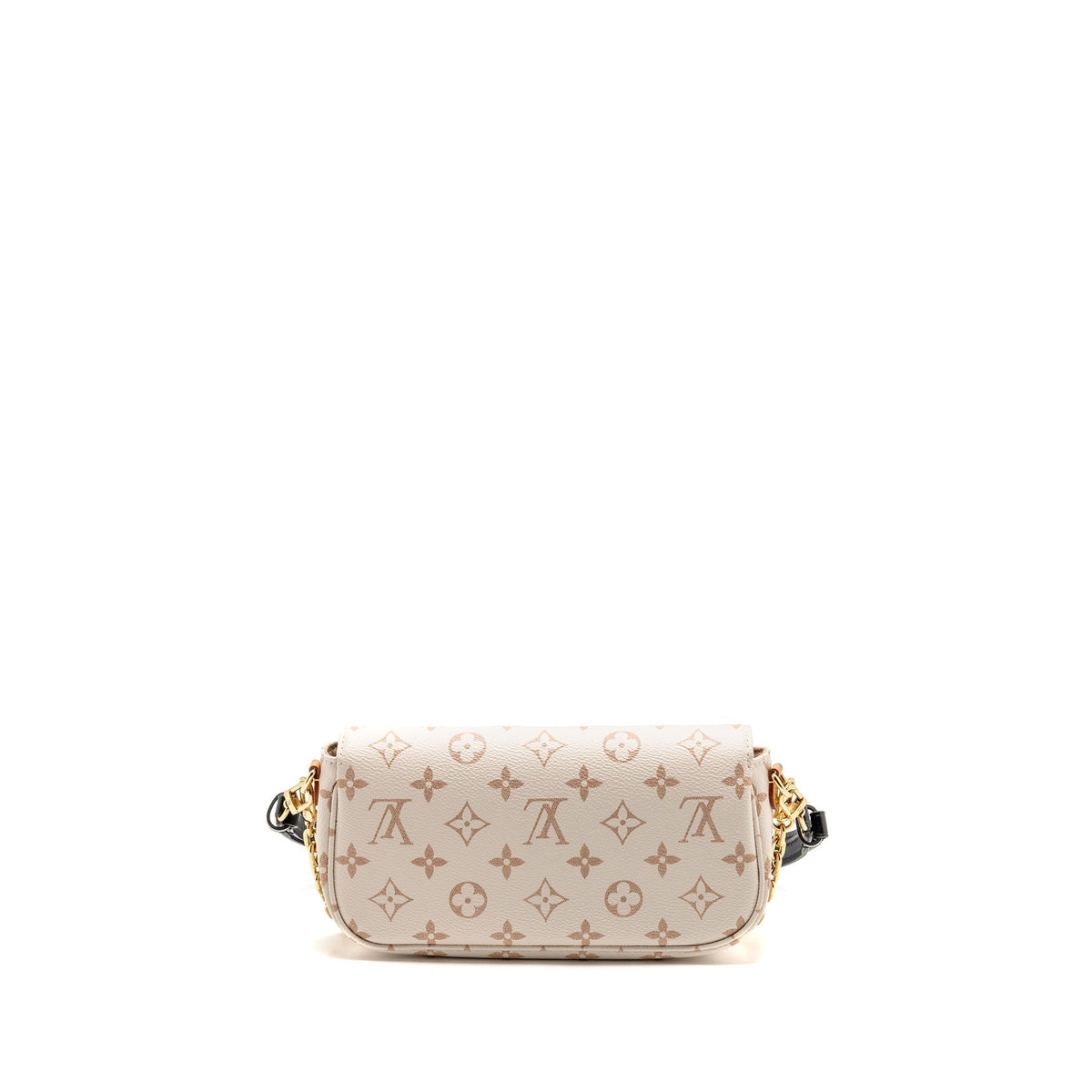 LOUIS VUITTON IVY WALLET ON CHAIN MONOGRAM CANVAS BEIGE/ CREAM GHW