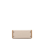 Hermes Kelly 28 Swift/Canvas Chai SHW
